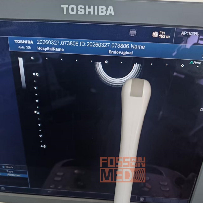 Original Used Canon Toshiba PVT-781VTE (11C3) Multi-Frequency Endocavitary Ultrasound Transducer for Aplio 300 Aplio 500 Aplio i600 Aplio i700 Aplio i800 Aplio i900CV