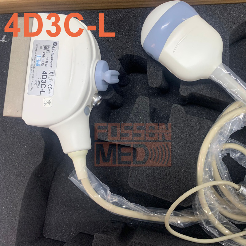 Original Used GE 4D3C-L 3D/4D Volumetric Convex Array Ultrasound Transducer Probe for logiq P5.logiq P6