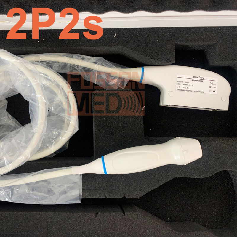 Original Used Mindray 2P2S Cardiac Phased Array Ultrasound Transducer Probe for M6vet.M5vet.M6.M5