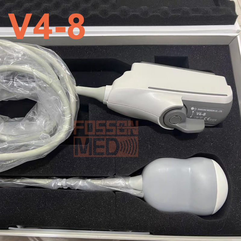  Original Used Samsung Medison V4-8 3D/4D Volume Convex Array Ultrasound Transducer Probe for Accuvix A30