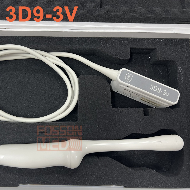 Philips 3D9-3V 3D/4D Transvaginal Curved Array Ultrasound Transducer Probe for Affiniti 70