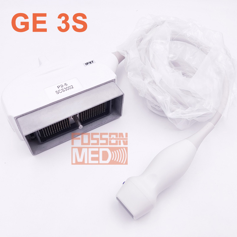 Compatible New GE 3S Cardiac Phased Array Ultrasound Probe Transducer for logiq 3 logiq 5 logiq 7 logiq P3 logiq P5 logiq P6