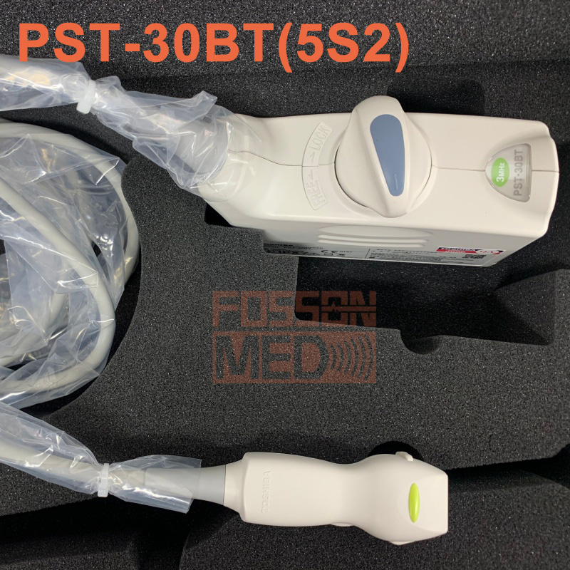 Original Used Canon Toshiba PST-30BT 5S2 Cardiac Phased Array Ultrasound Transducer Probe for Xario 100 Xario 200 Aplio 500 Aplio 400 Aplio 300