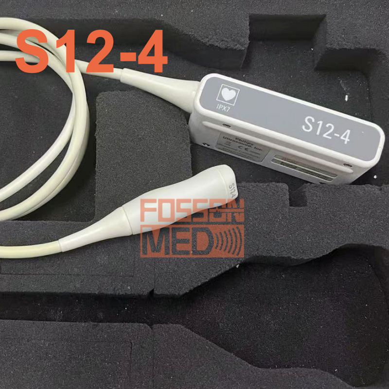Original Used Philips S12-4 Cardiac Phased Array Ultrasound Transducer Probe for Affiniti 50 Affiniti 70 Affiniti CVX EPIQ 5 EPIQ 7 EPIQ 7C Compact 5500 compact 5300