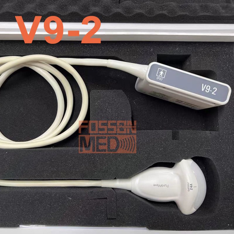 Original Used Philips V9-2 Ultrasound Probe for Affiniti 50 Affiniti 70-FOSSONMED