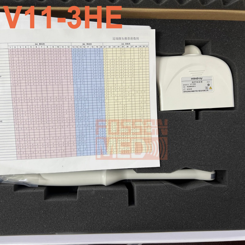 Original Used Mindray V11-3HE Transvaginal Ultrasound Transducer Probe for DC-70.DC-80.DC-88.DC-90.DC-80A