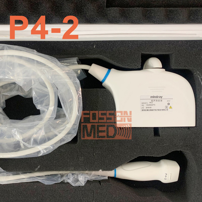 Original Used Mindray P4-2 Cardiac Ultrasound Probe for DC-40 DC-60 DC-T6 DC-N6