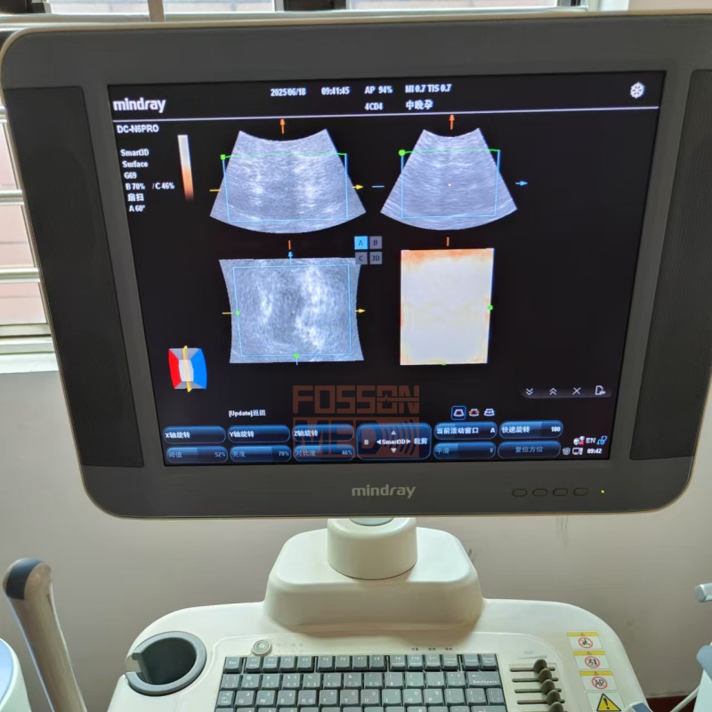 Original Used Mindray 4CD4 3D/4D Volume Convex Array Ultrasound Transducer Probe for DC-N6.DC-N6pro.DC-T6.DC-7