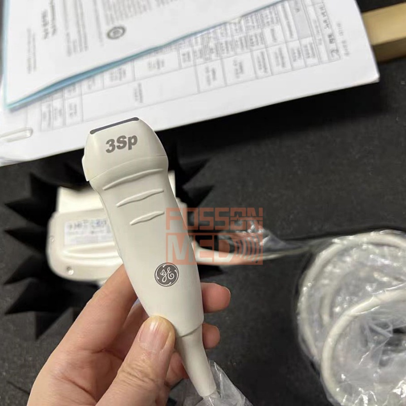 Original Used GE 3SP-D Cardiac Phased Array Ultrasound Transducer Probe for Voluson E6.Voluson E8.logiq S7.logiq S8