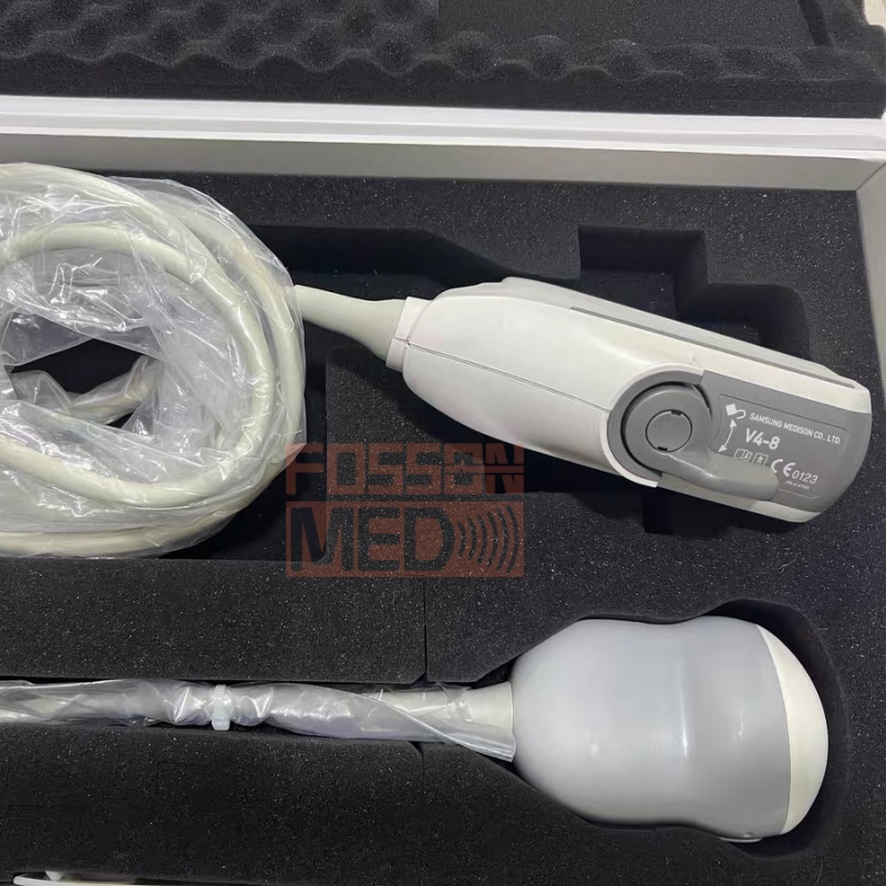  Original Used Samsung Medison V4-8 3D/4D Volume Convex Array Ultrasound Transducer Probe for Accuvix A30