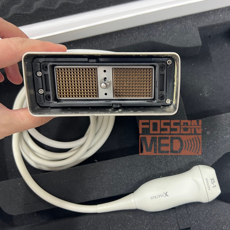 Original Used Philips X5-1 Cardiac Phased Array Ultrasound Transducer Probe for iU22 iE33