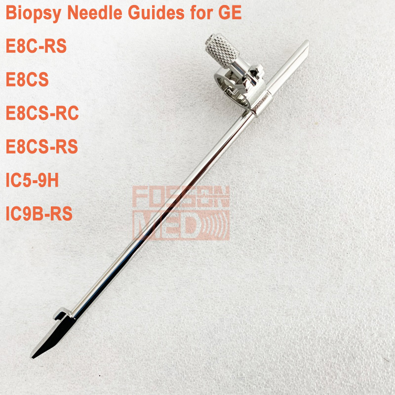Reusable Stainless Steel Biopsy Needle Guide for GE E8C E8C-RS E8CS  E8CS-RC E8CS-RS E8CS-SC IC5-9H IC9B-RS Ultrasound Probe