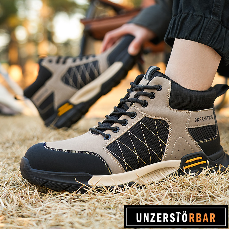 BERGE 2.0-BRAUN-UNZERSTÖRBAR-Sicherheitsschuhe-Arbeitsschuhe