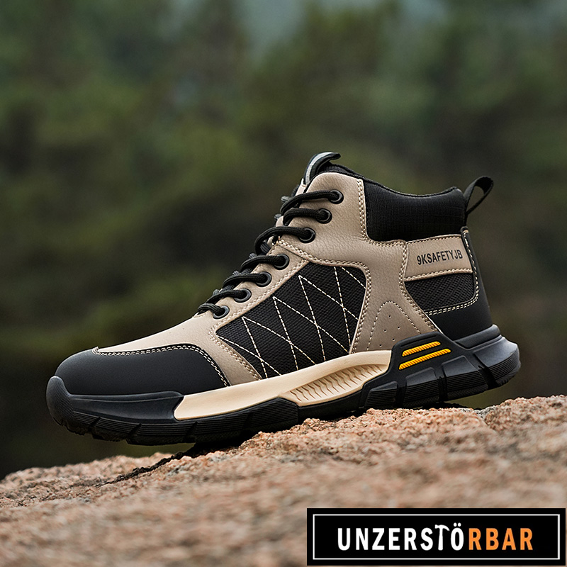 BERGE 2.0-BRAUN-UNZERSTÖRBAR-Sicherheitsschuhe-Arbeitsschuhe