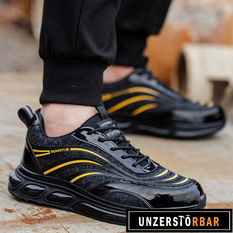 BLITZ-GELB-UNZERSTÖRBAR-Sicherheitsschuhe-Arbeitsschuhe