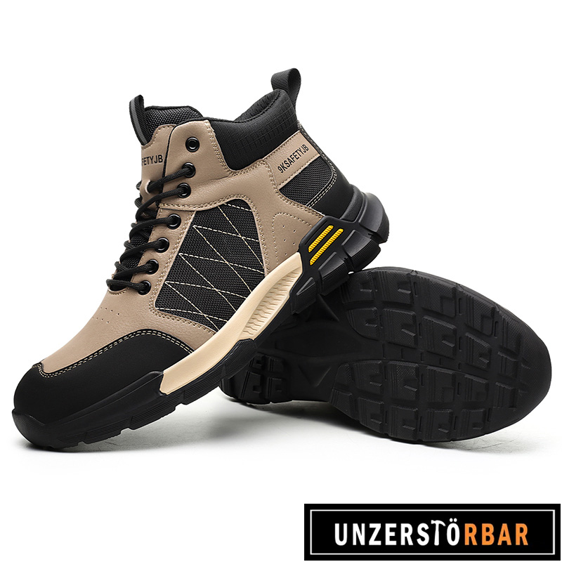 BERGE 2.0-BRAUN-UNZERSTÖRBAR-Sicherheitsschuhe-Arbeitsschuhe