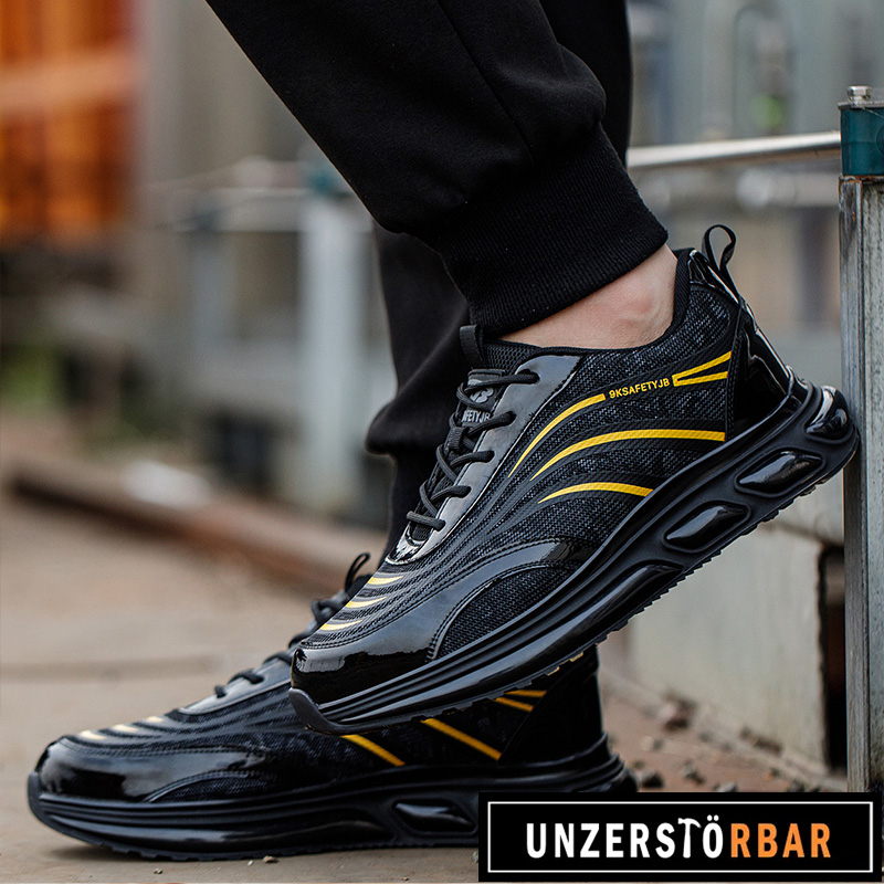 BLITZ-GELB-UNZERSTÖRBAR-Sicherheitsschuhe-Arbeitsschuhe