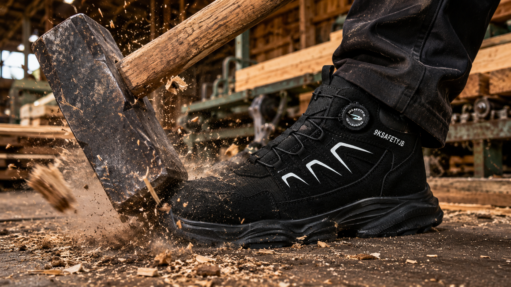 Schwarze Schuhe Serie
