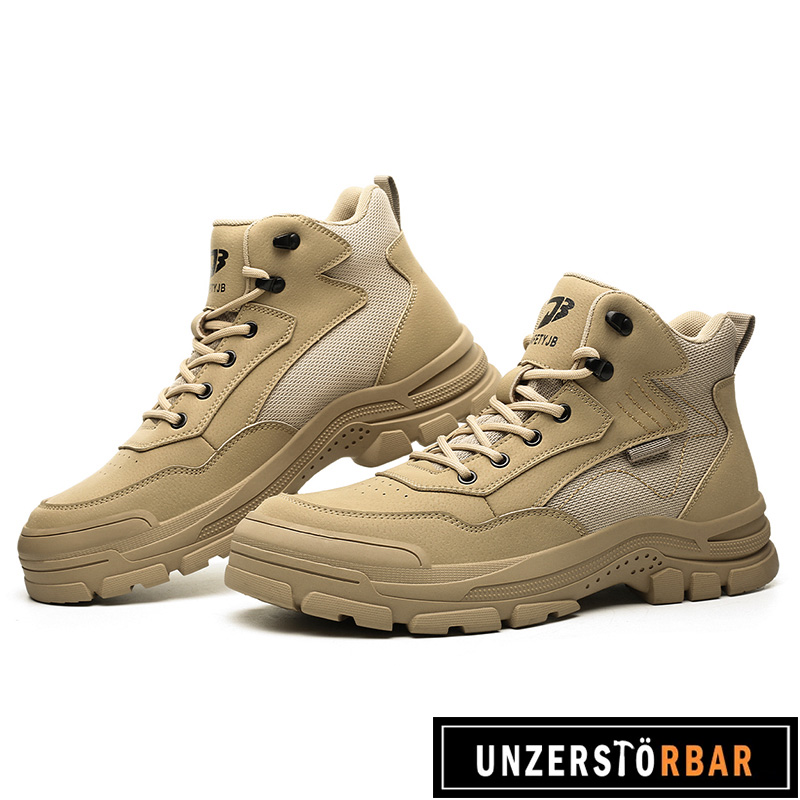 BERGE-BRAUN-UNZERSTÖRBAR-Sicherheitsschuhe-Arbeitsschuhe