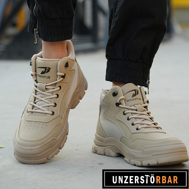 BERGE-BRAUN-UNZERSTÖRBAR-Sicherheitsschuhe-Arbeitsschuhe