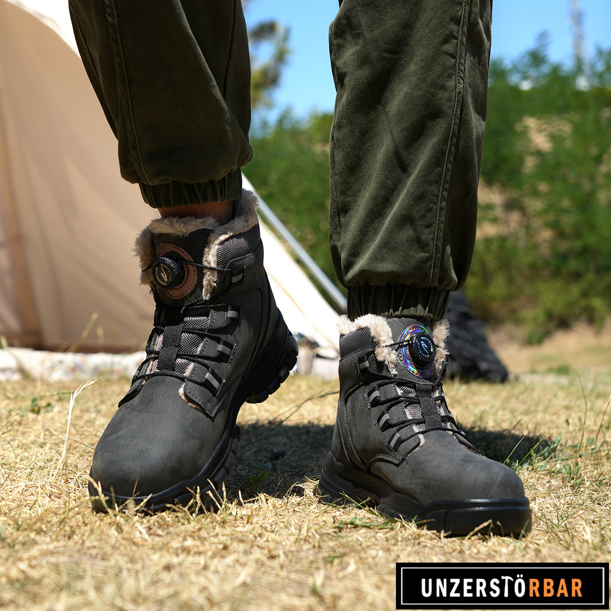 MIKROFASER 4.0-GEFÜTTERTE GRAU