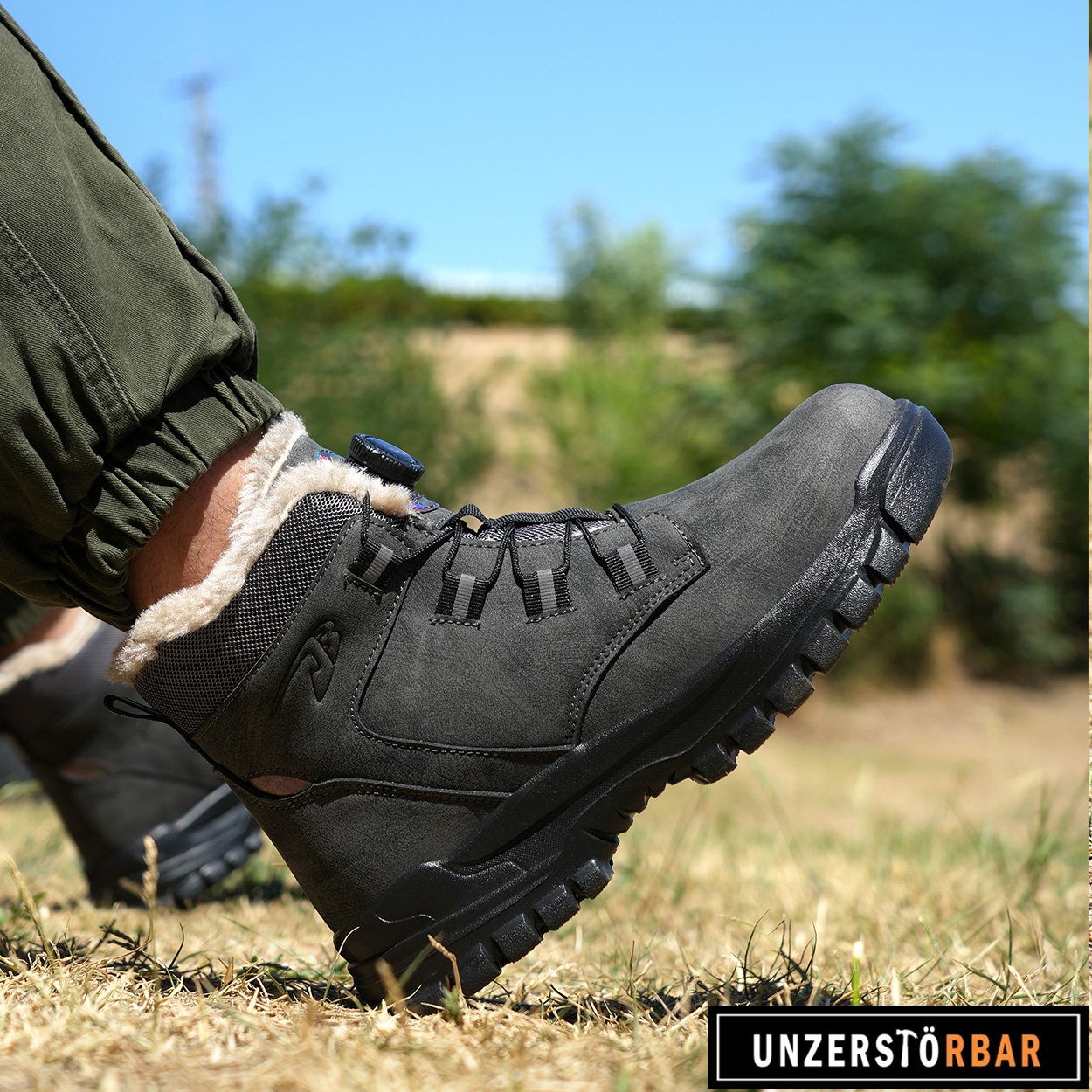 MIKROFASER 4.0-GEFÜTTERTE GRAU