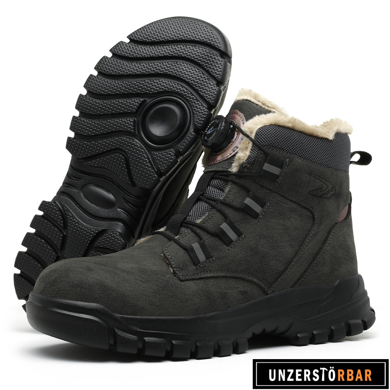 MIKROFASER 4.0-GEFÜTTERTE GRAU