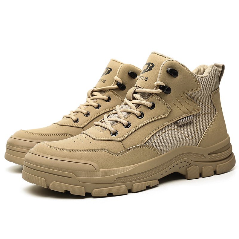 BERGE-BRAUN-UNZERSTÖRBAR-Sicherheitsschuhe-Arbeitsschuhe