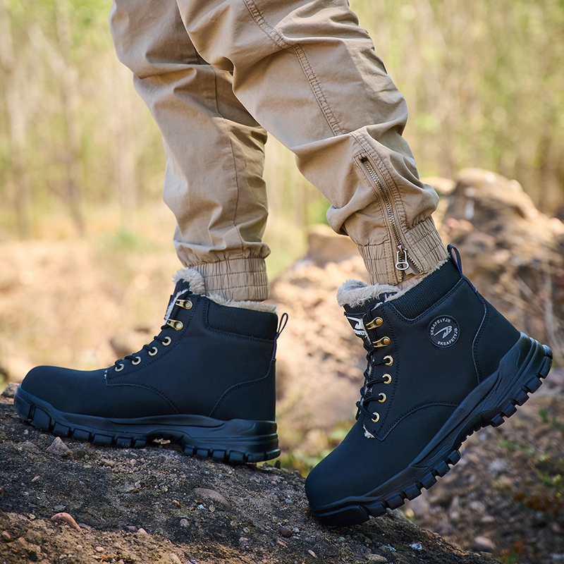 MIKROFASER-GEFÜTTERTE SCHWARZ -CadeShoes