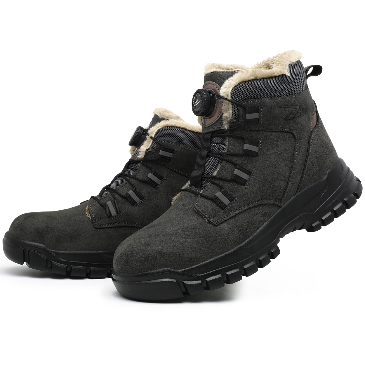 MIKROFASER 4.0-GEFÜTTERTE GRAU-CadeShoes