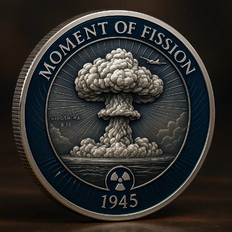 Hiroshima 1945: “Moment of Fission” Memorial Coin