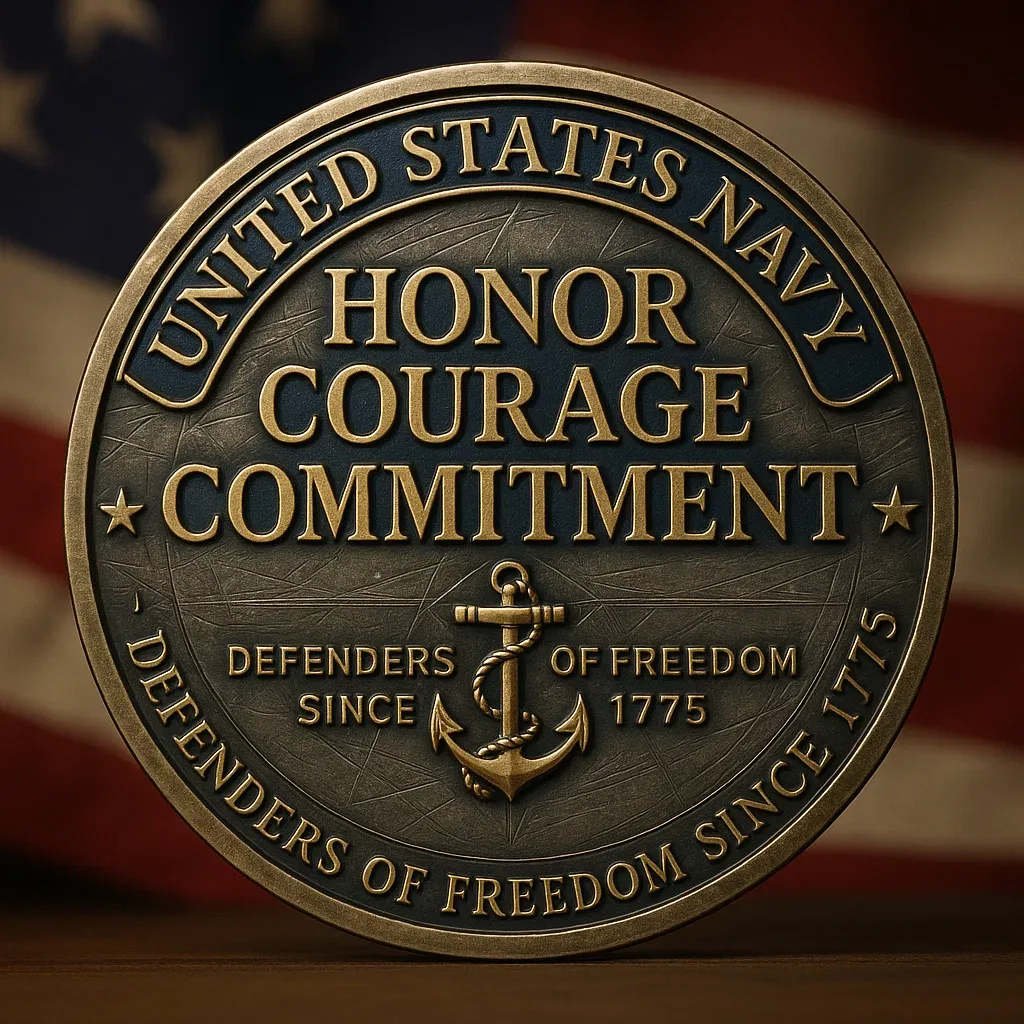 ⚓ U.S. Navy “Gator Force Division” Commemorative Coin 🐊