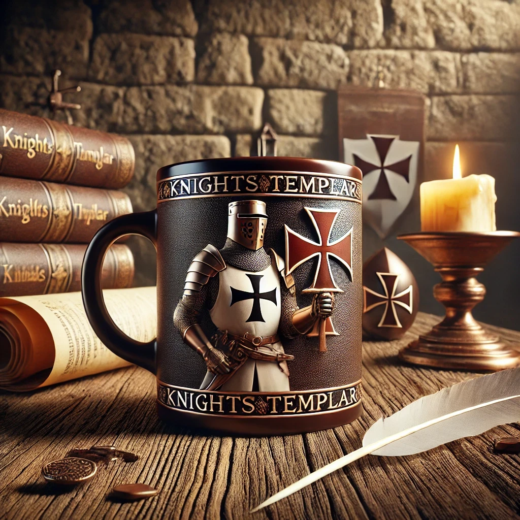 Knights Templar 3D Ceramic Mug