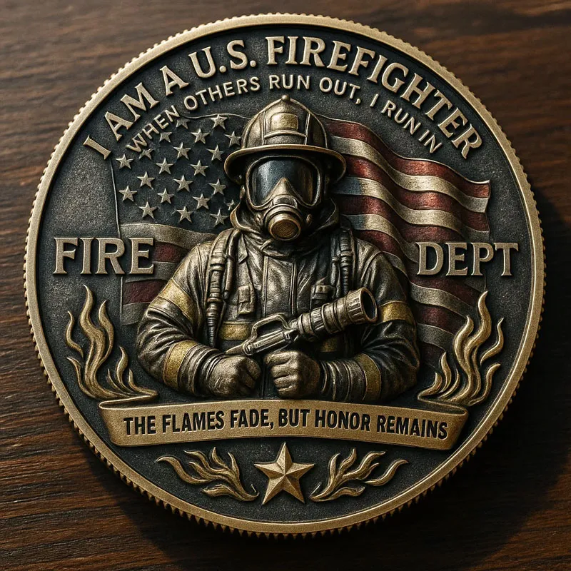 U.S. Firefighter Commemorative Coin