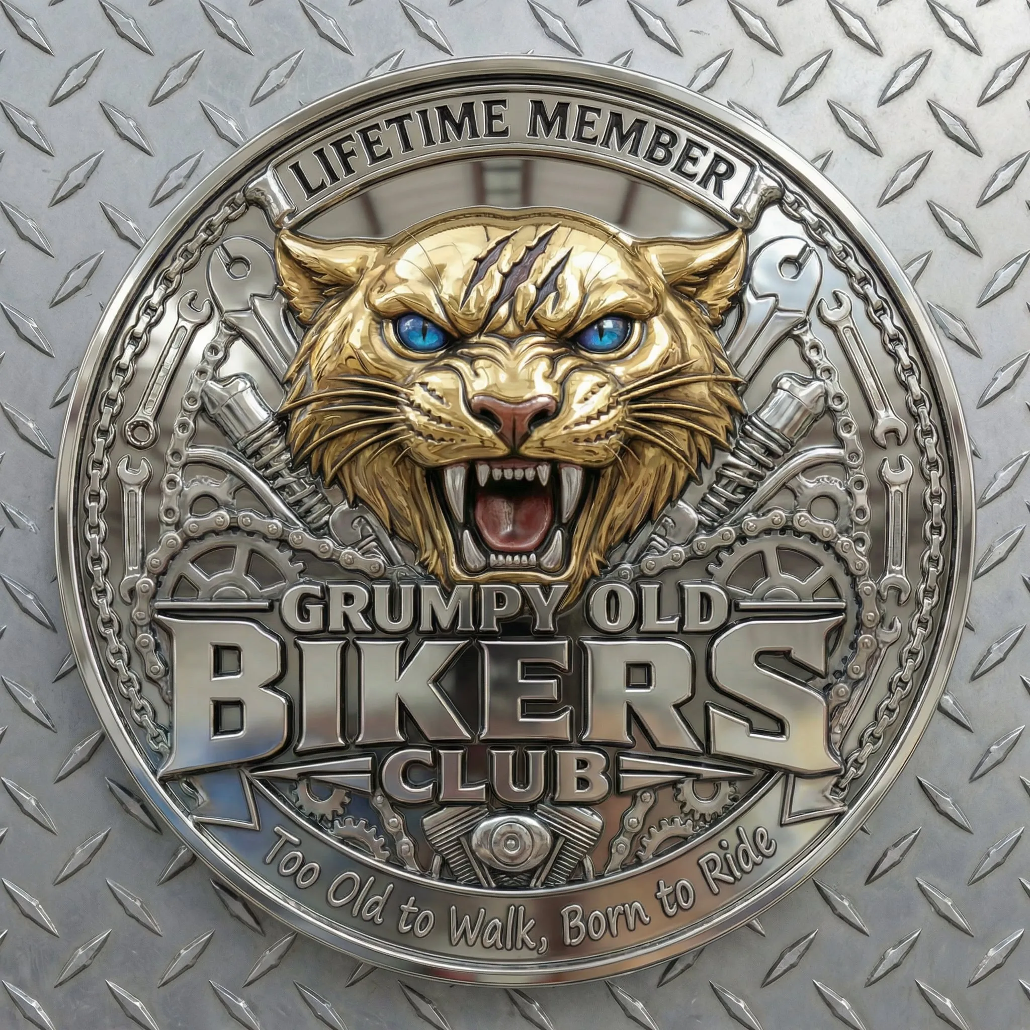 🏆NEW YEAR 60% OFF - Grumpy Old Bikers Commemorative Coin 🪙🏍️🔥