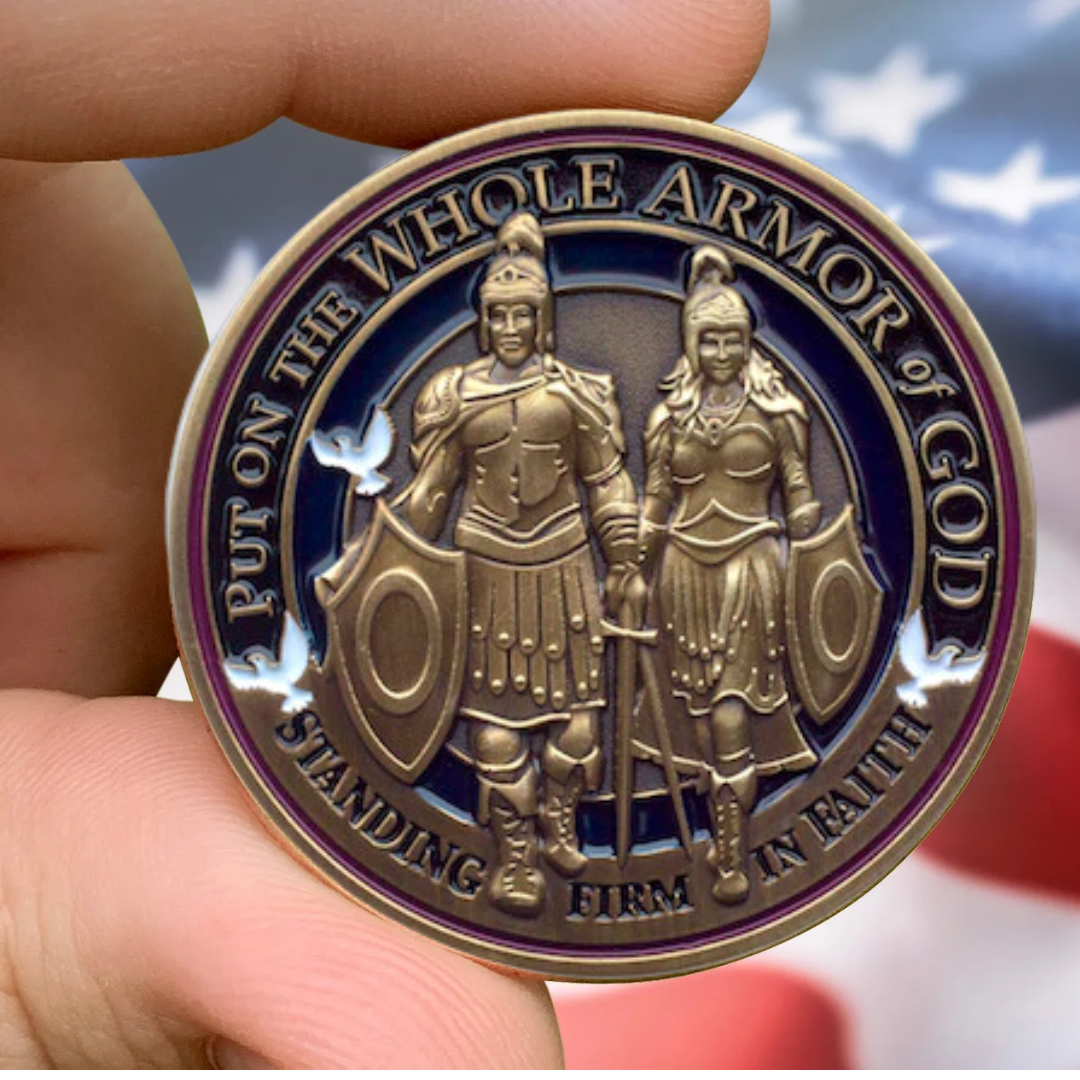 Armor of God Commemorative Challenge Coin