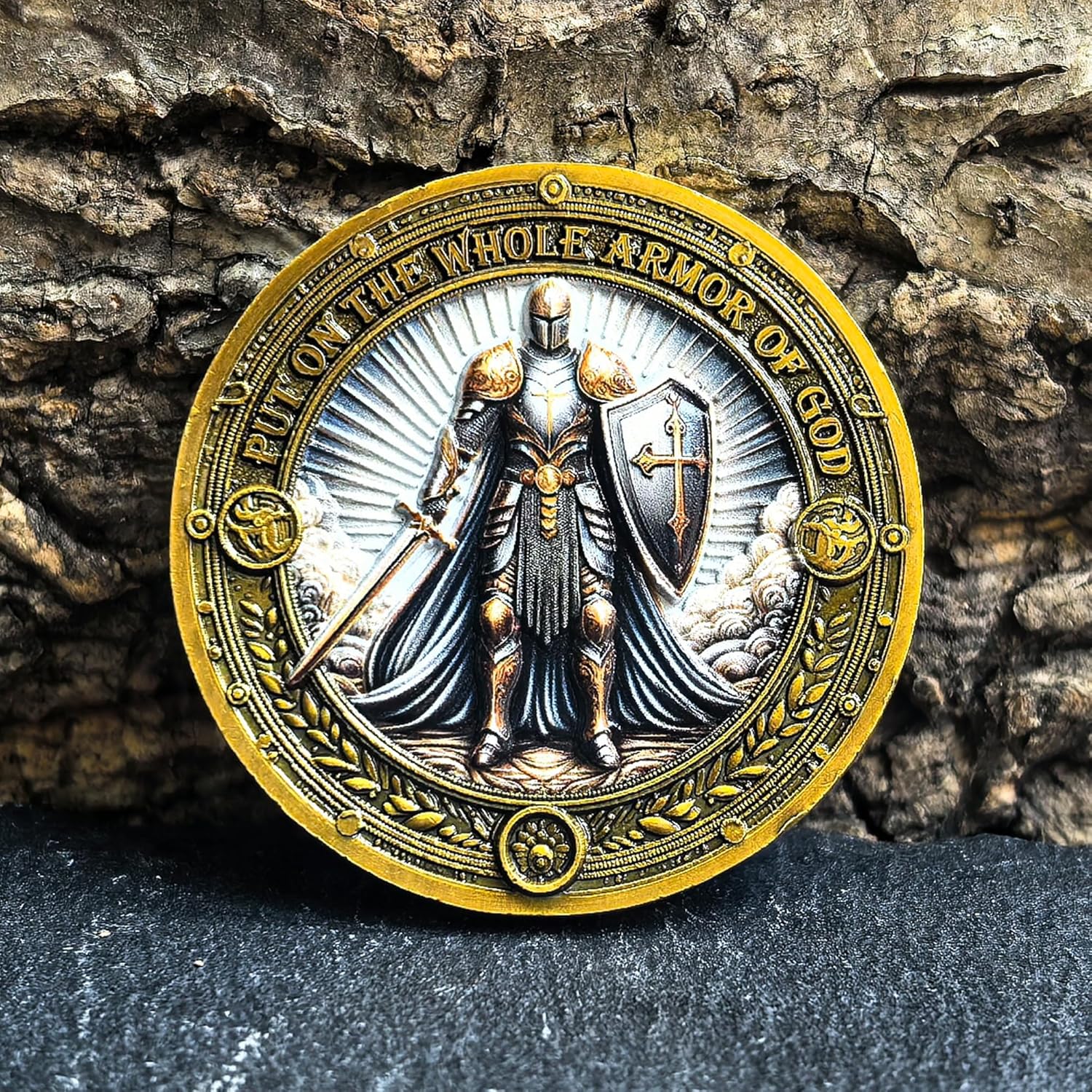 Armor of God Challenge Coin