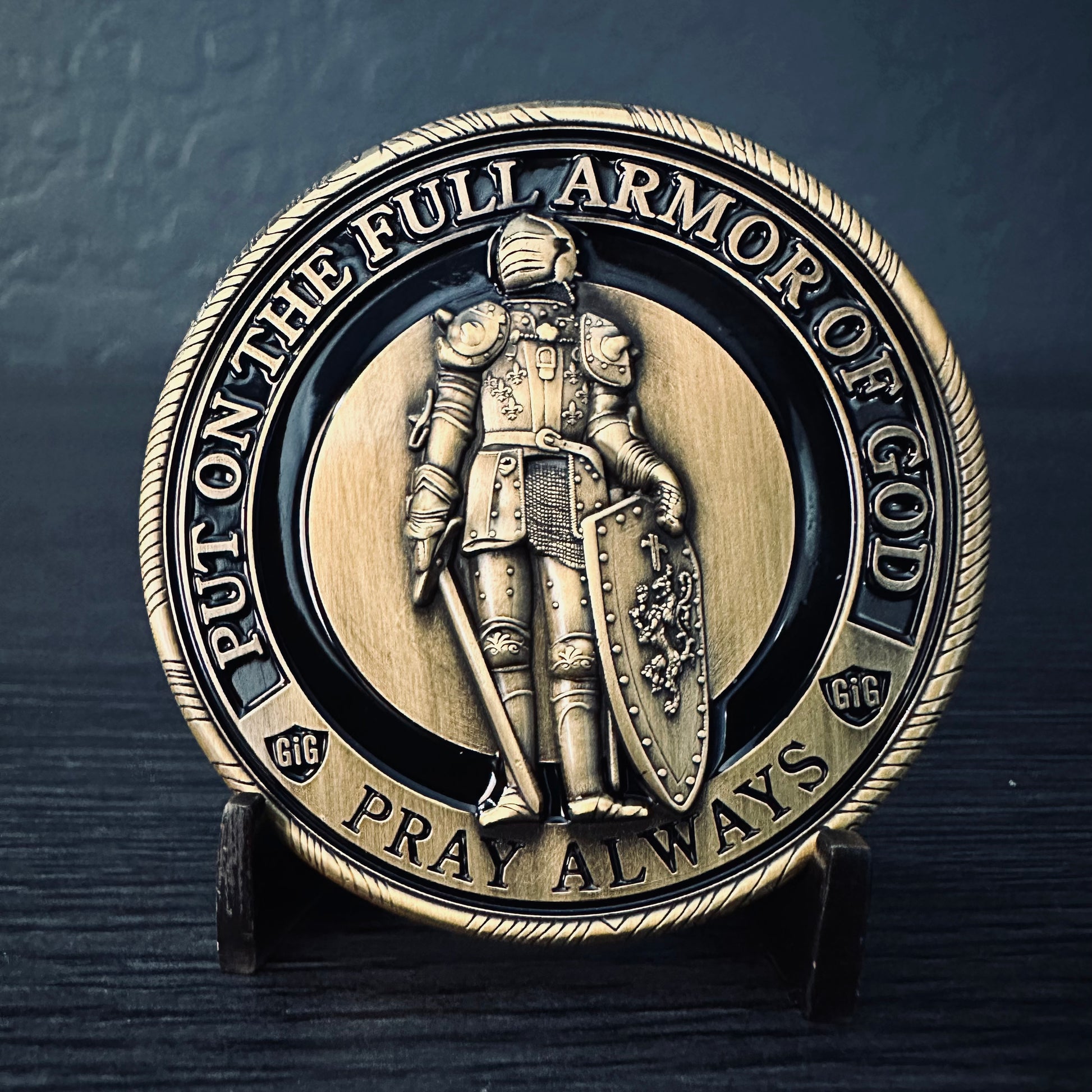 Armor of God Challenge Coin