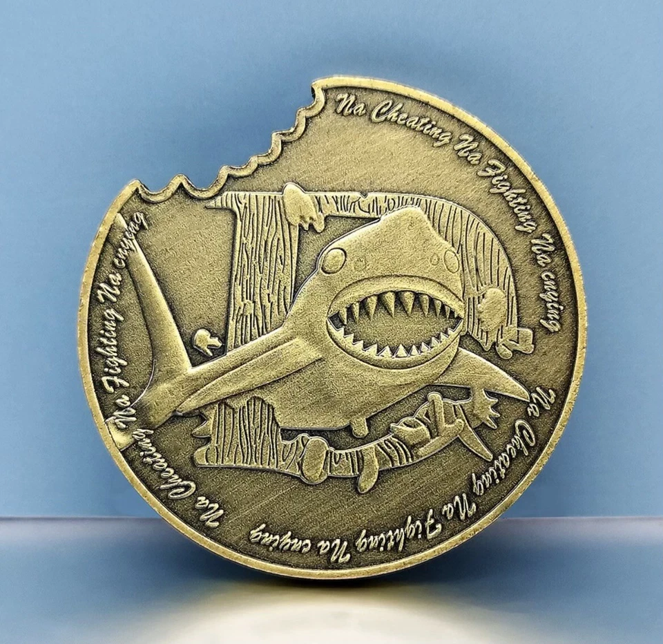 Shark Coin Jaws The Deep Blue Sea