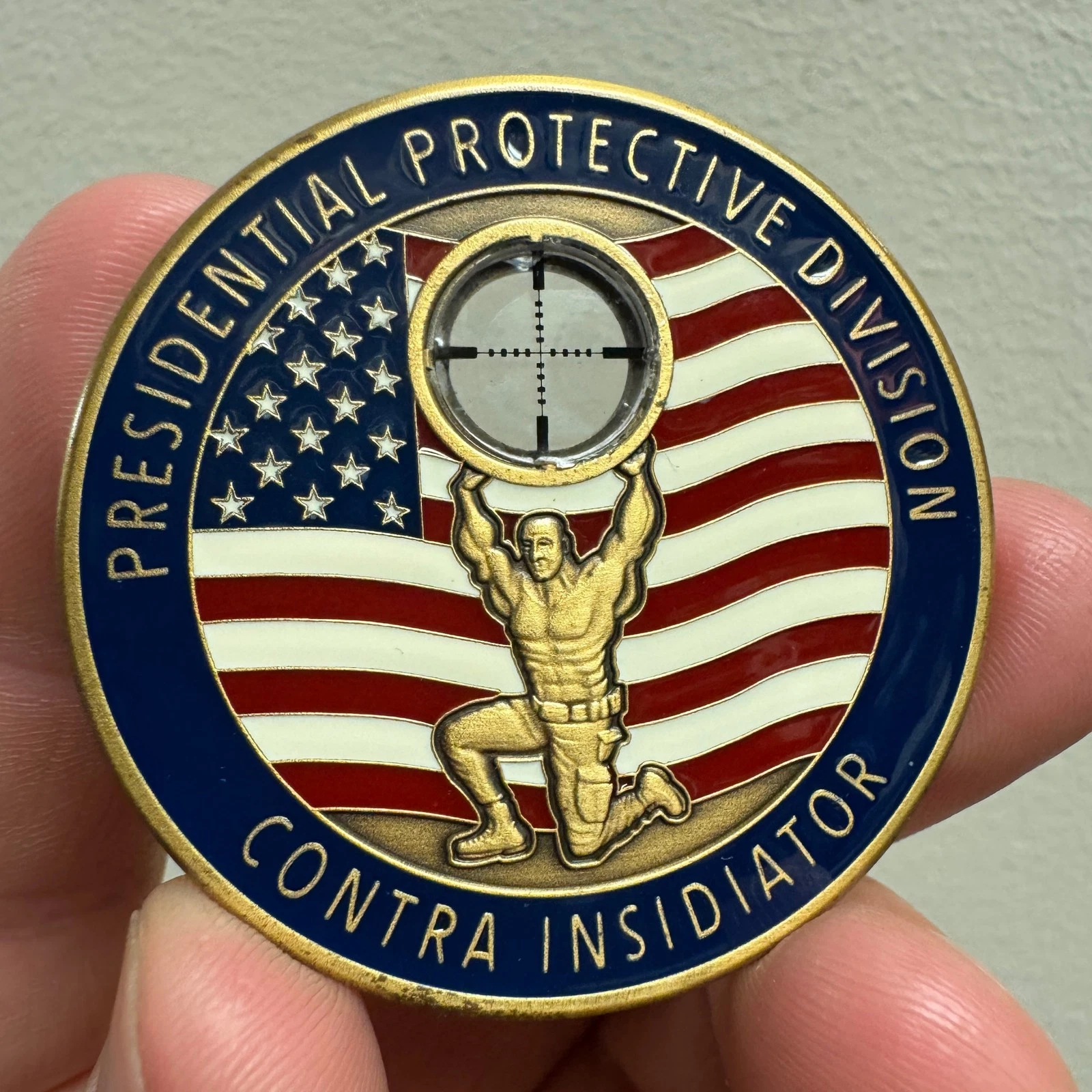 US Secret Service Presidential Protection Counter Sniper Team Challenge Coin