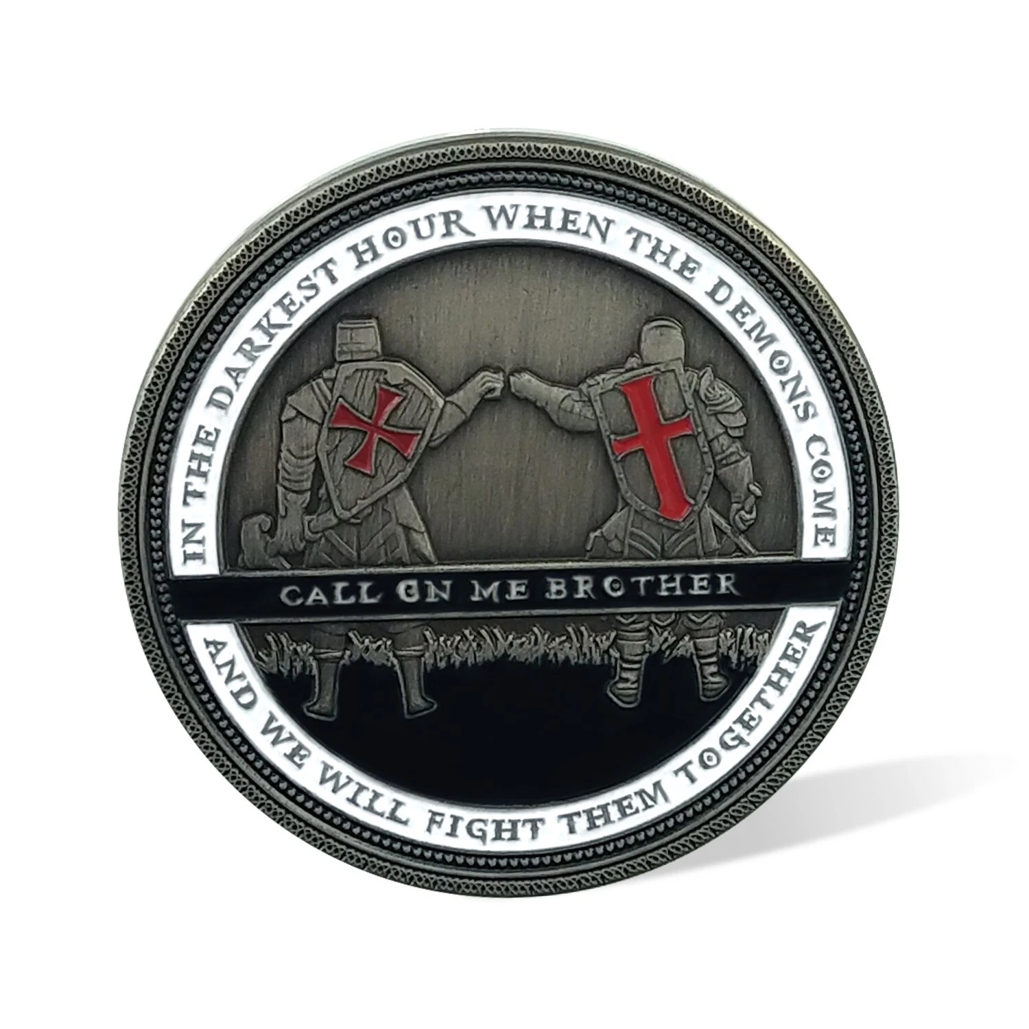 Knights Templar Brofist Challenge Coin
