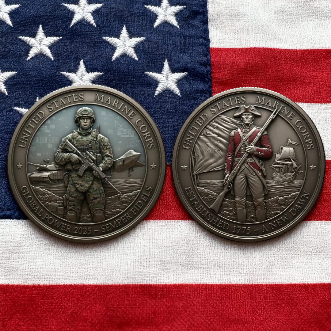 ✨ Limited Edition: 250th Anniversary U.S. Challenge Coin