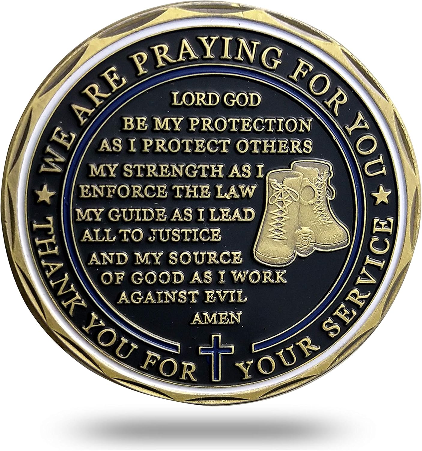 St Michael Police Law Enforcement Challenge Coin
