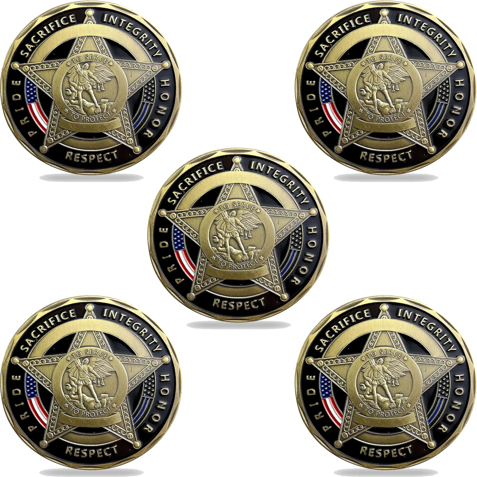 St Michael Police Law Enforcement Challenge Coin