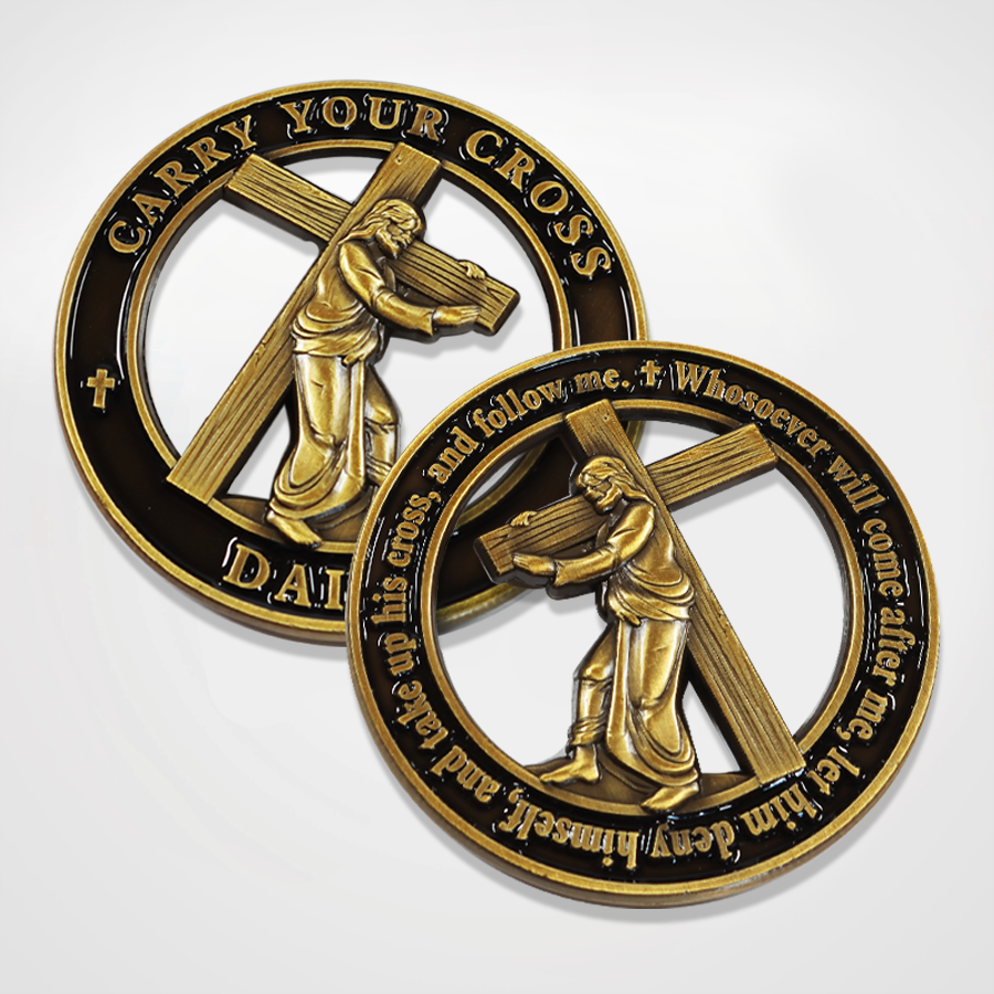 ✝️ Carry Your Cross Coin