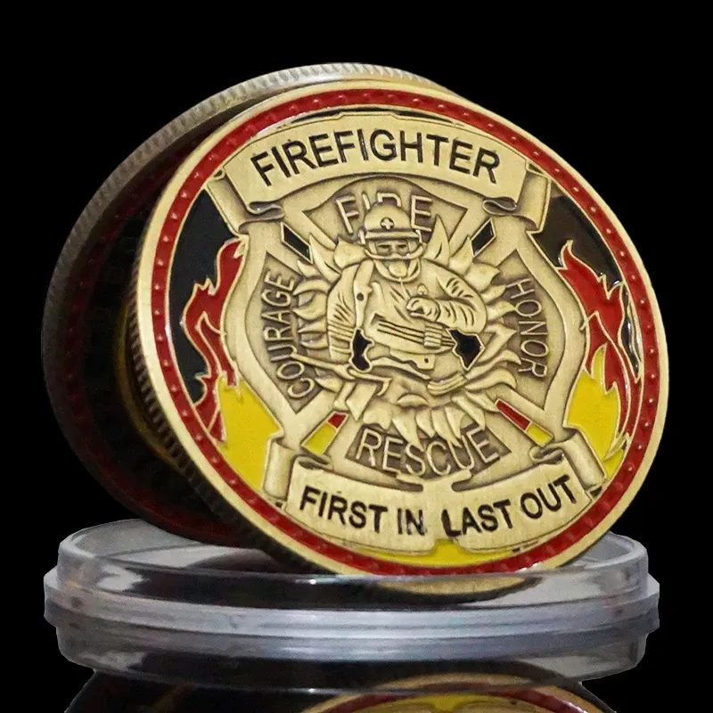Firefighter Challenge Coin