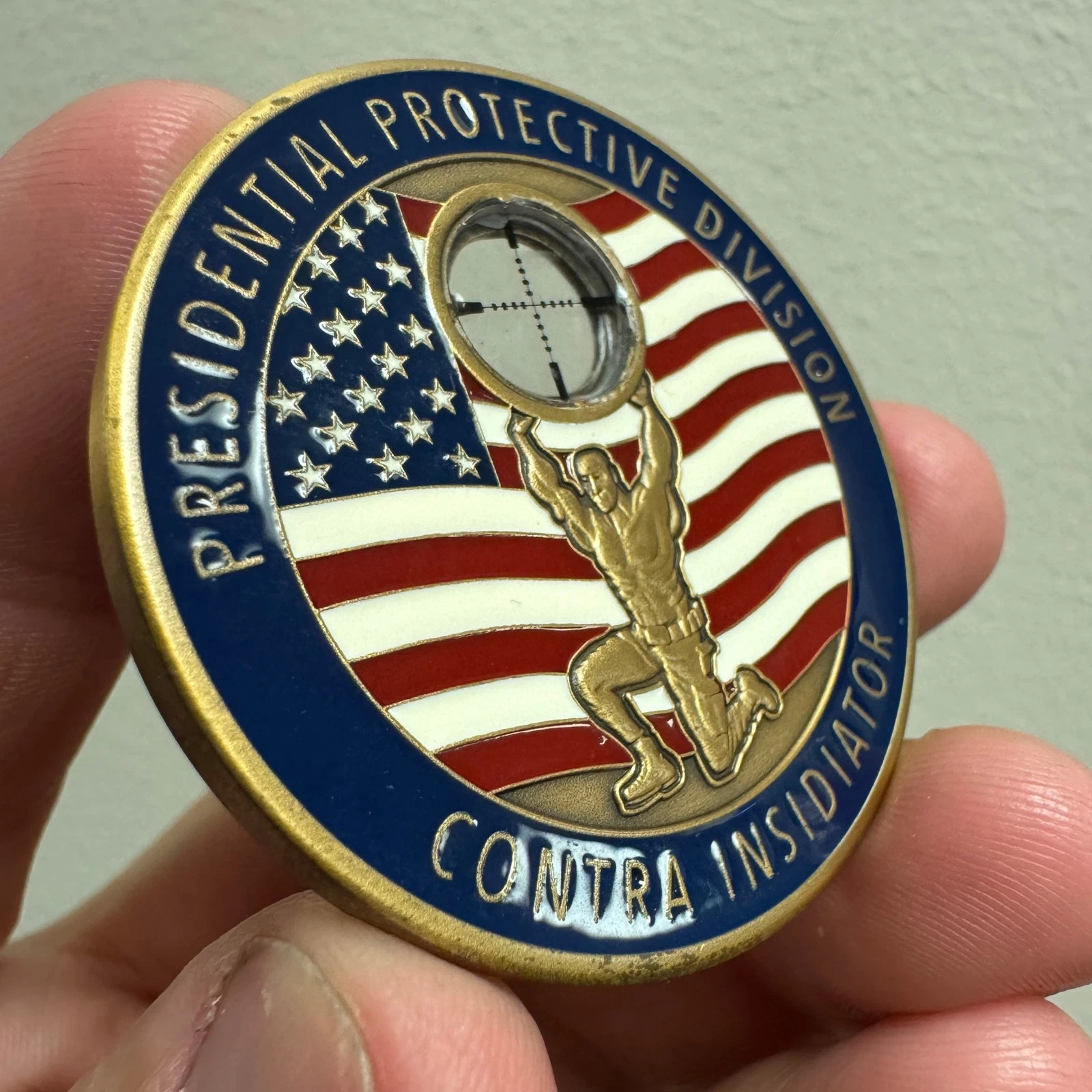 US Secret Service Presidential Protection Counter Sniper Team Challenge Coin