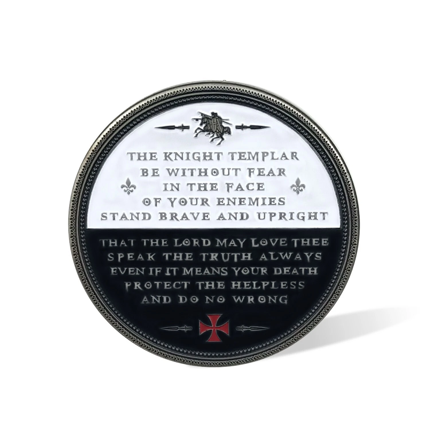 Knights Templar Brofist Challenge Coin