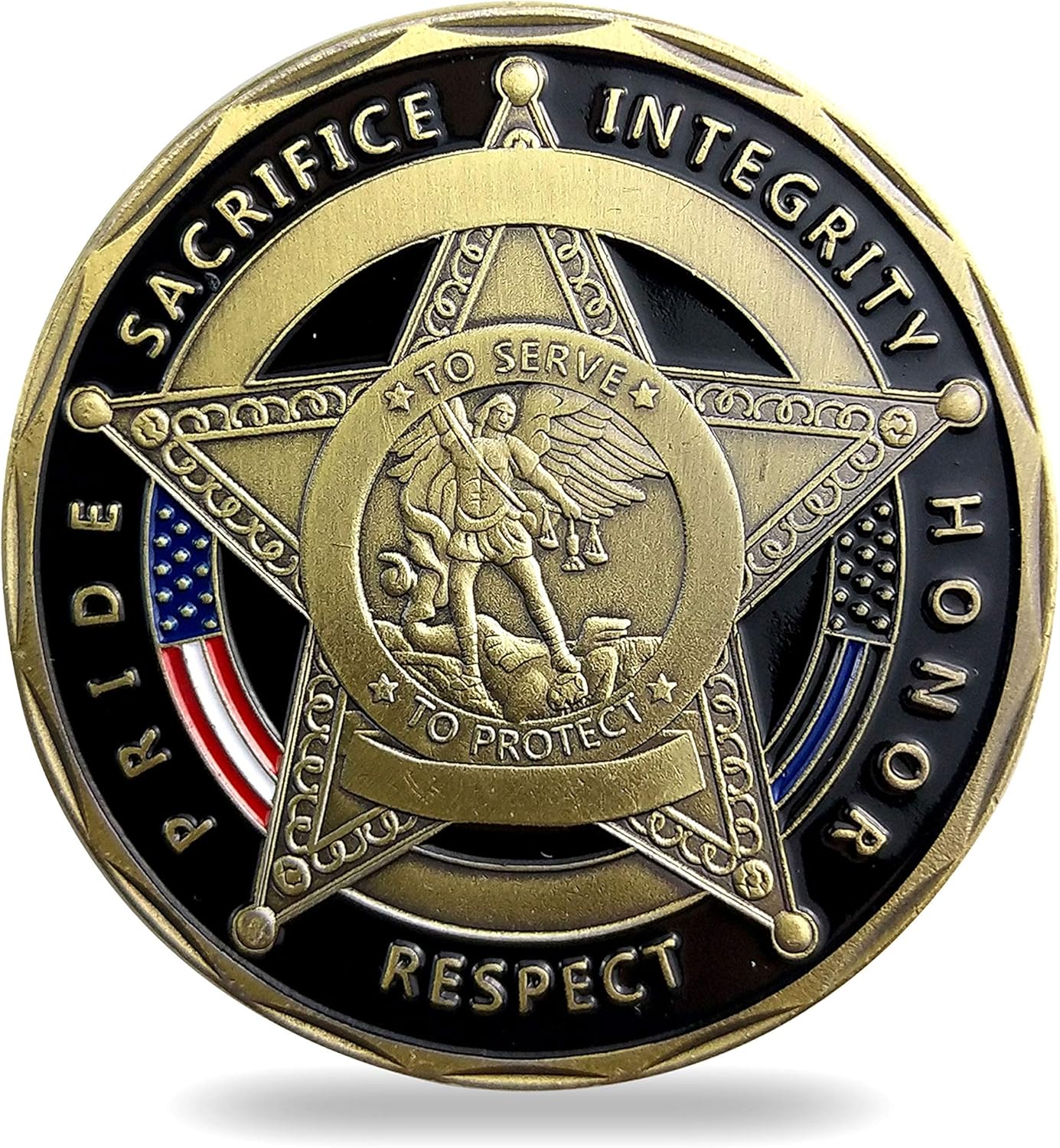 St Michael Police Law Enforcement Challenge Coin