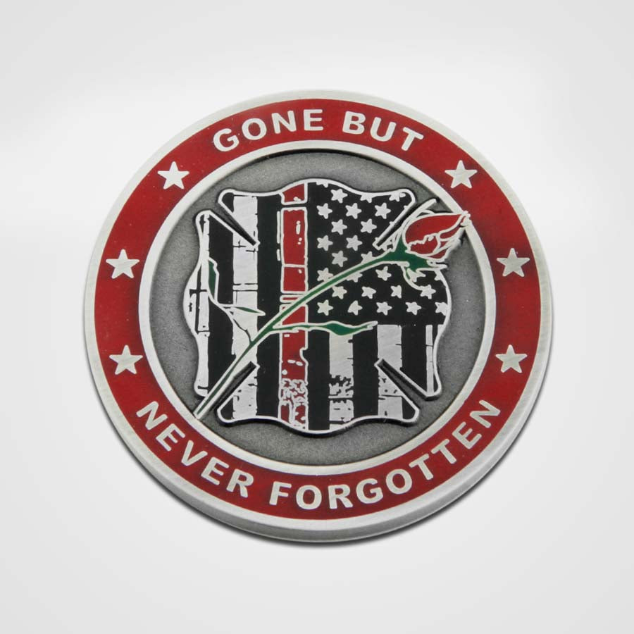 🧯 Fallen Firefighter Memorial Challenge Coin